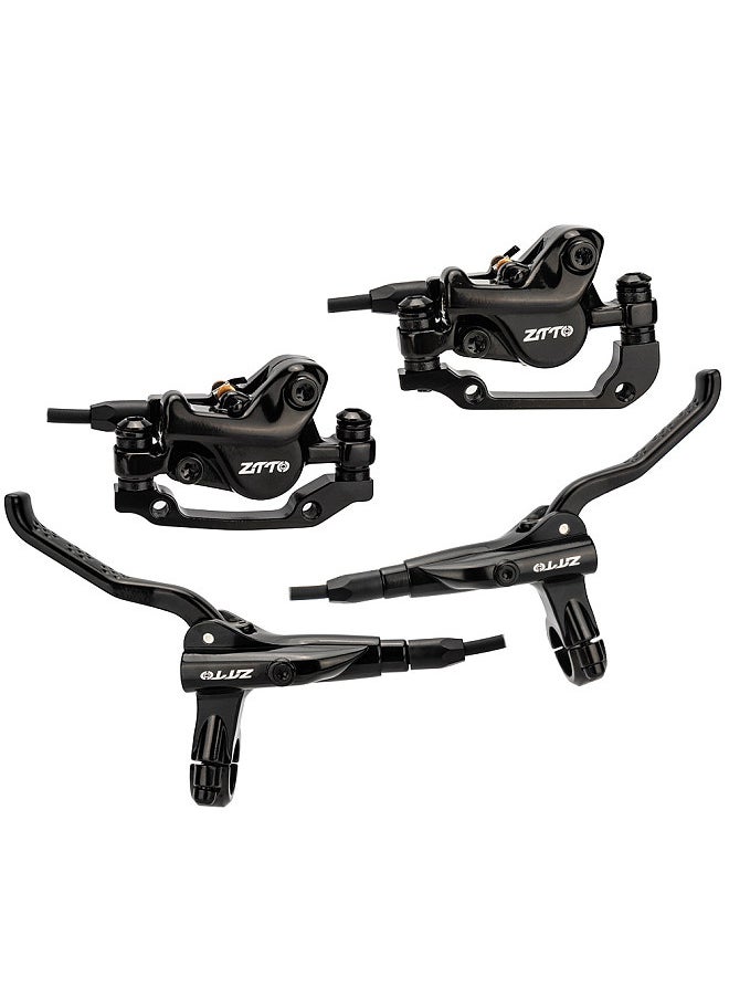 Generic Upgrade Your Ride with Our Mountain Bike Hydraulic Brake Kit Dual Piston Disc Brake Left and Front Set Special  Brake Oil Hose Included  - Image 2