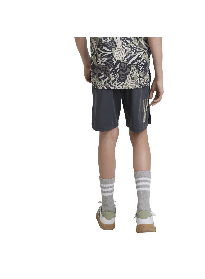 Adidas B Dy Lk Sho Grey Training Shorts 5-6Y  - Image 4