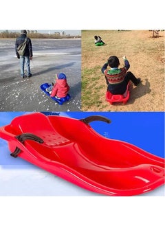 YIJIA HOME GOODS Portable Sled And Lawn Skiing, Drawstring For Children And Boat Sled Sprinters, Red  - Image 4
