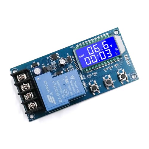 amiciSmart 30A Battery Charge Control Module, DC 6~60V Charge Controller with Overcharge Protection for All Battery Type - Image 1