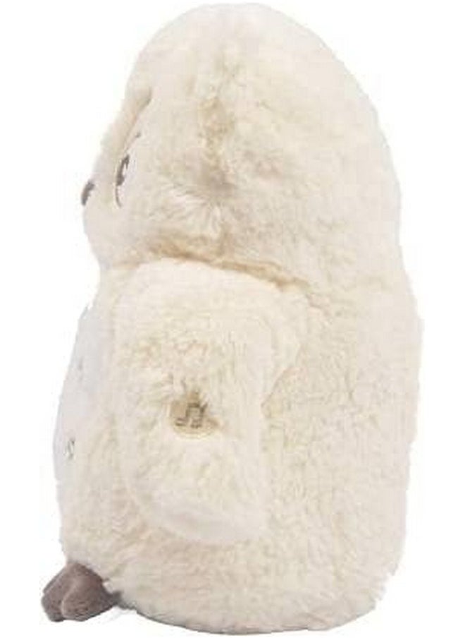 AVSHUB Soft Stuffed Toys For Girls/Kids Spongy Snowy Owl Animal Plush Toy, Huggable Skin Friendly, Soft Toys For Babies Gift In Birthday Home And Car Decoration White (Size 30 Cm)  - Image 3