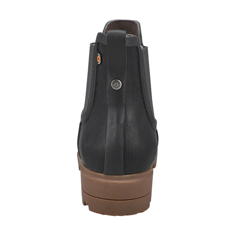 Bogs Women's Holly Chelsea Rain Boot, Dark Gray, 12 - Image 3