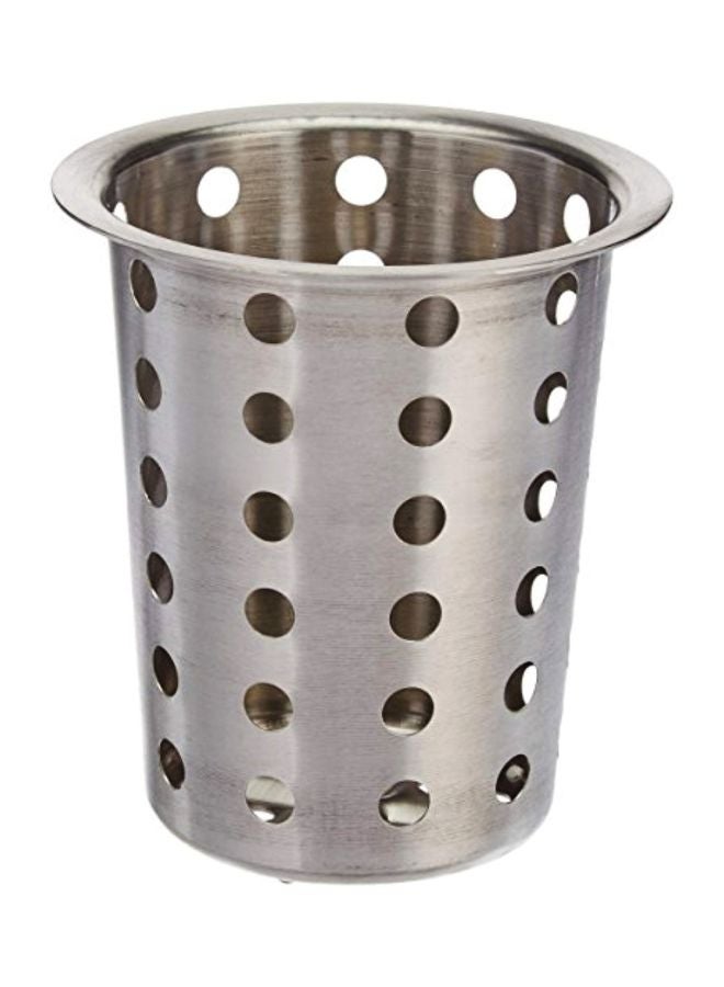 Winco FC-SS Flatware Cylinder, Stainless Steel Medium - Image 1