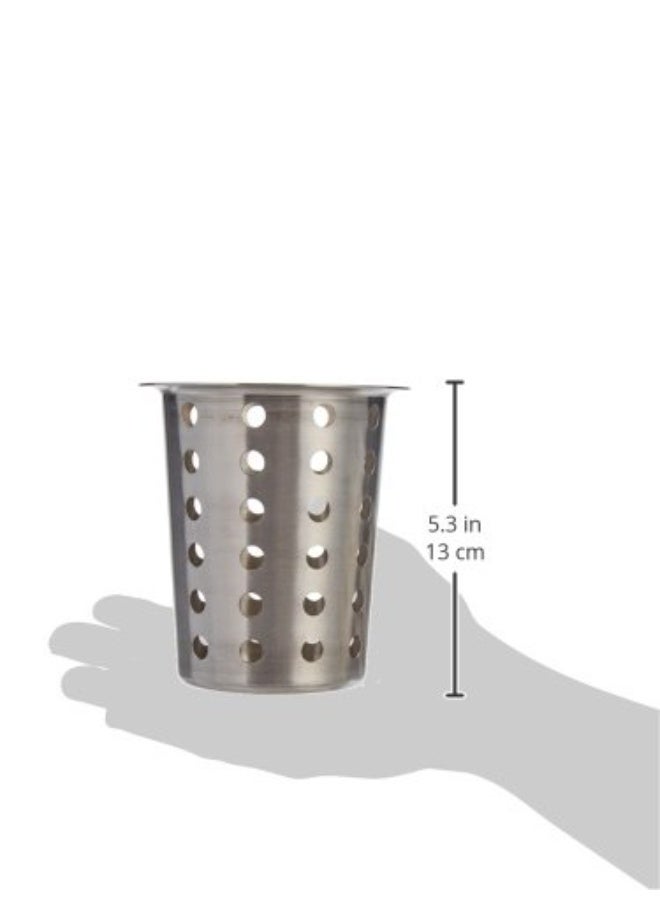 Winco FC-SS Flatware Cylinder, Stainless Steel Medium - Image 2