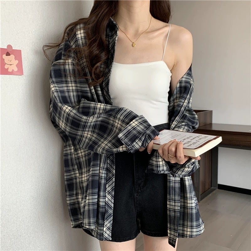 [Imitation Cotton] 2023 Summer Hollow Back Shirt Womens Design Sense Fashion Casual Western Style Top 303#