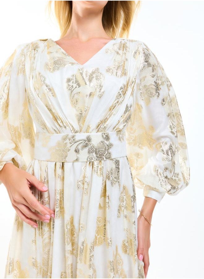 House of Moda Floral Print Dress - Image 5
