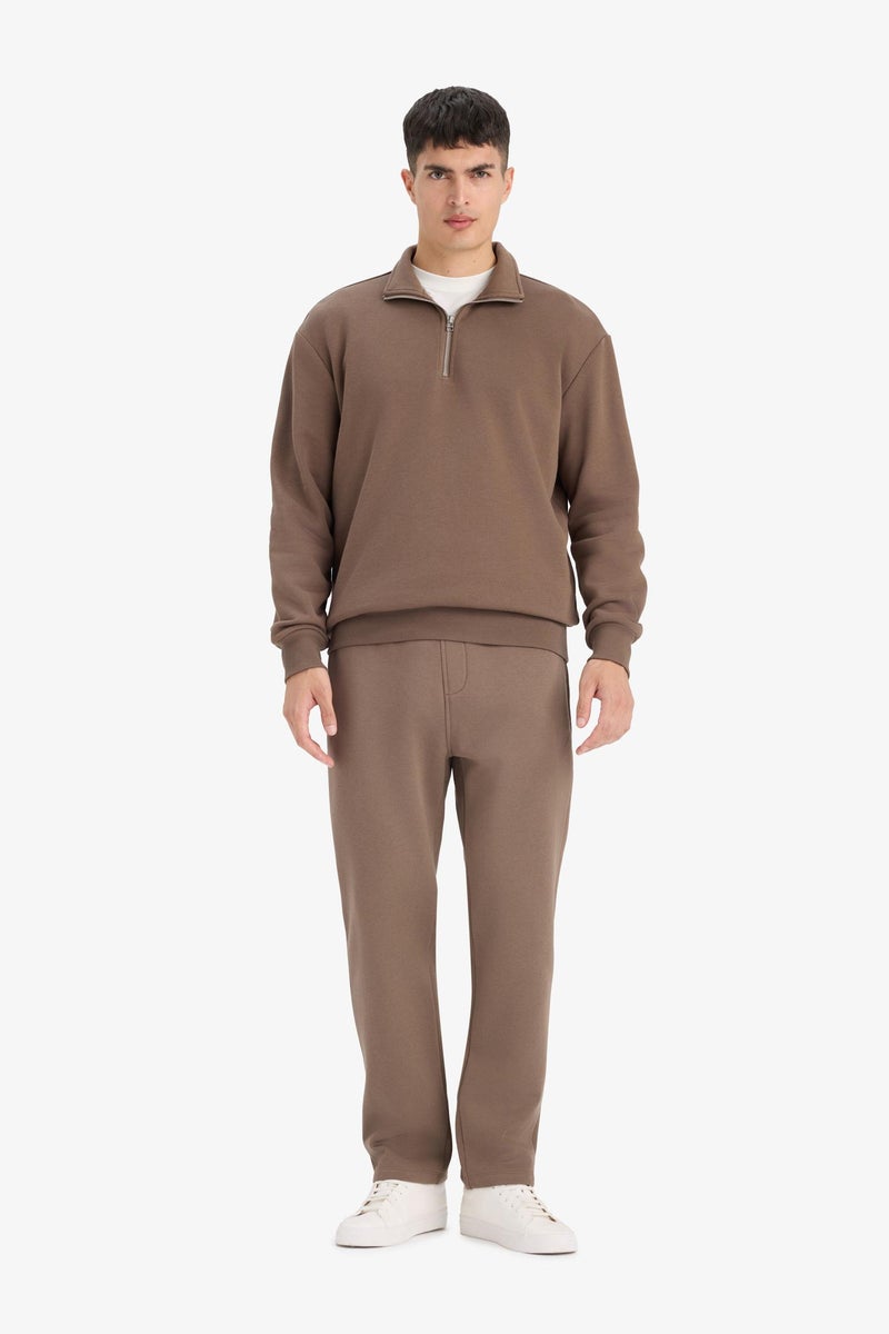 DeFacto Green Man Regular Fit Sweatshirt Casual - Image 4