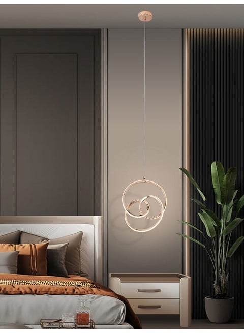 Modern Single LED Pendant Light 6547-1 indoor lighting With Luxury Three Lighting Levels | Elegant Ceiling Pendant for Modern Interiors