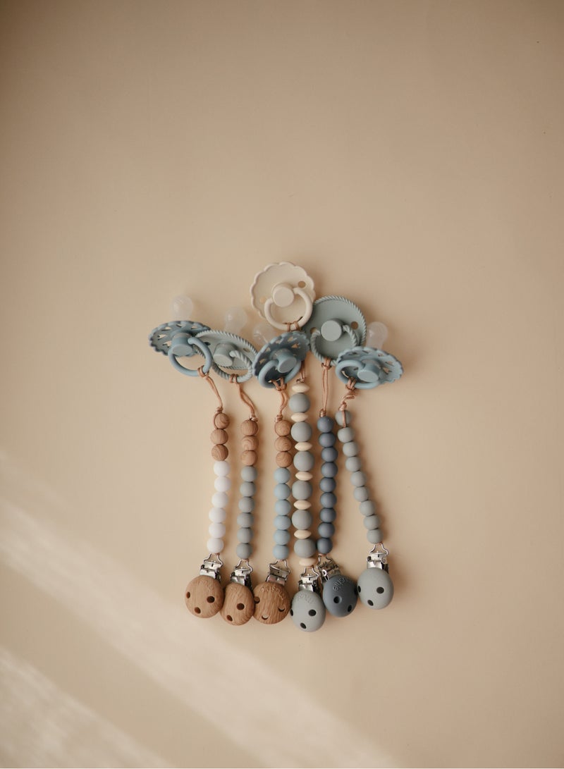 موشي مشبك لهاية الأطفال من موشي إيفا، سحابي - Image 2