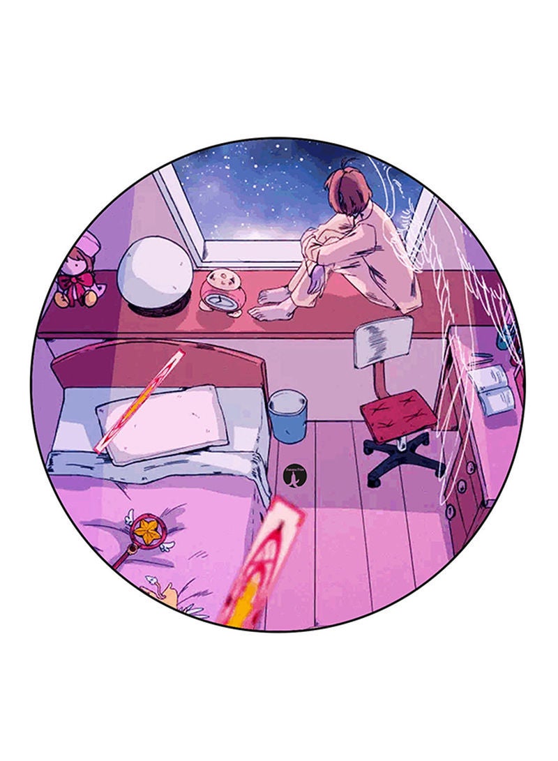 RKN The Anime Cardcaptor Sakura Printed Mouse Pad Multicolour
