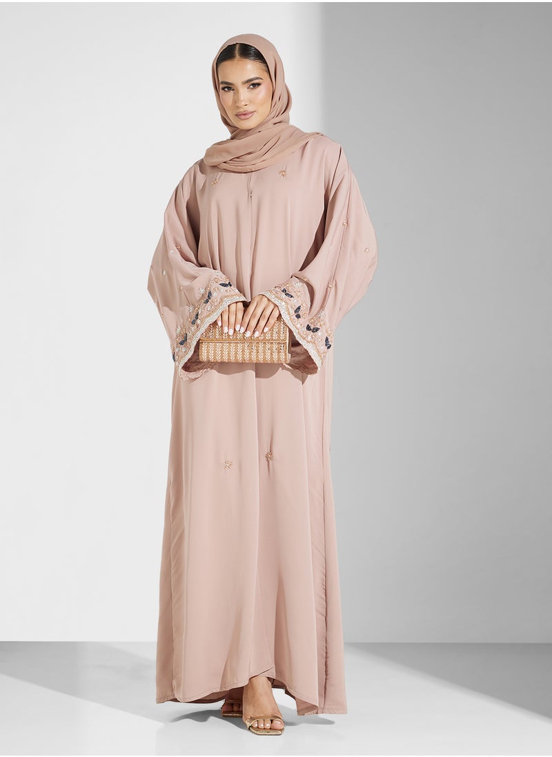 Embellished V-Neck Flared Sleeve Abaya - pzsku/Z5B0F12965DFD72D35083Z/45/_/1738437575/b337acfd-5484-4860-9b1f-662c0ed0a727