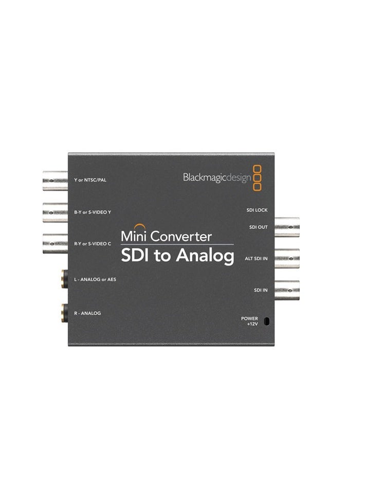 Blackmagic Design Blackmagic Design Mini Converter SDI to Analog – Professional SD/HD-SDI to Analog Video Converter  - Image 1