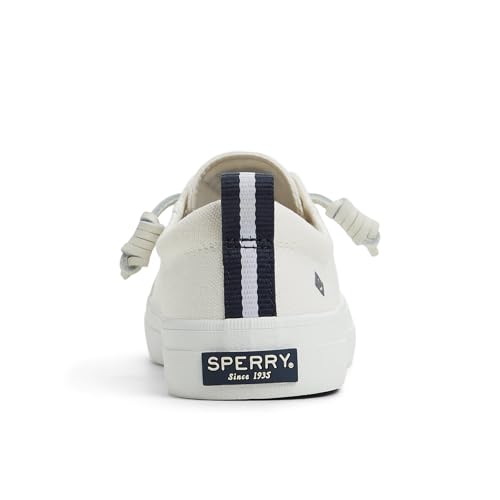 Sperry Women's Crest Vibe Sneaker, White, 6 - Image 3