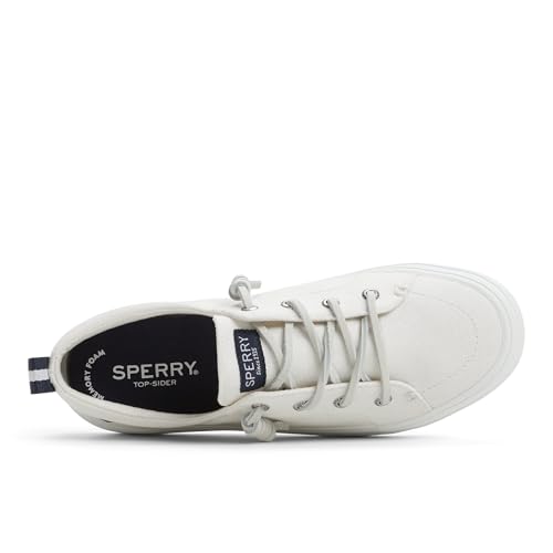Sperry Women's Crest Vibe Sneaker, White, 6 - Image 5