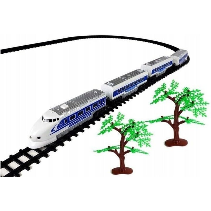 Electric Express Train with Light & Music 30 Pieces - JHX6693 - Image 4