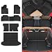 Thinzyou Floor Mats Compatible with 20222025 2026 Hyundai Tucson Trunk Mat Cargo Liner Cargo Mat TPE All Weather Back Seat Cover Protector 2024 Tucson AccessoriesFloor MatsBackrest MatsTrunk Mat - Image 2