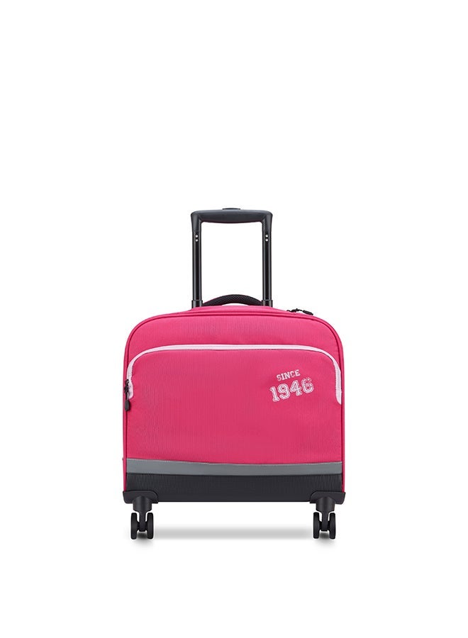 DELSEY Paris Back To School 2025 4-Wheel Hard Shell Shoulder Bag Trolley – Pink - Image 5