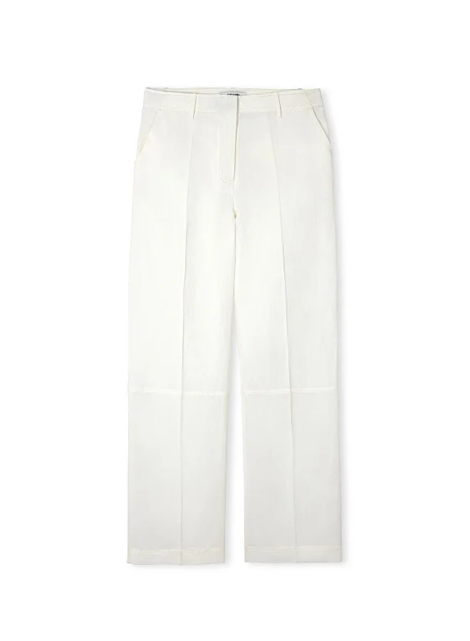 Straight-Leg Trousers