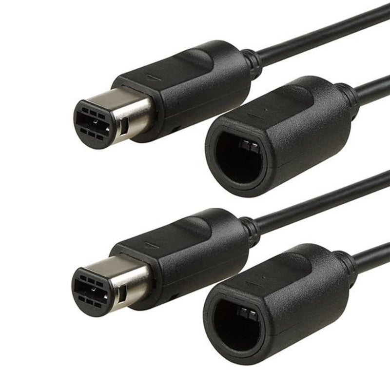 KMD 2x 6FT Controller Extension Cable For Wii GameCube GCN - Image 5