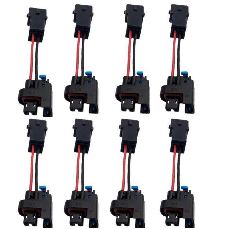 8 قطع متوافقة مع حقن LQ4 LQ9 48 53 60 في موصلات أسلاك LS1 LT1 EV1