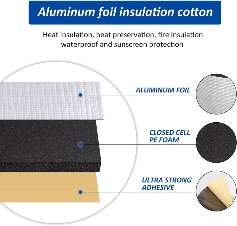 CZXNBI Car Heat Sound Deadening Insulation Mat - Image 3