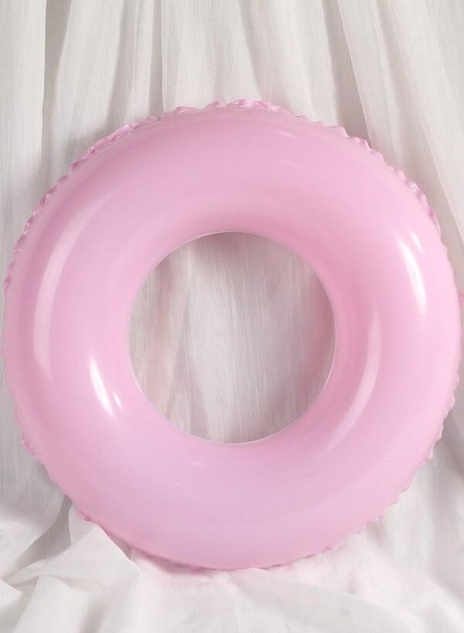 Drofail Kids Inflatable Unicorn Swim Ring - Pink Swimming Tube Float for Pool & Beach, Durable PVC Water Float Ring for Children Summer Pool Toy (Unicorn, 80 Cm) - Image 5