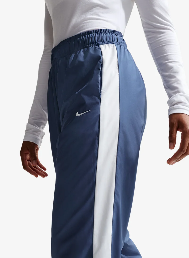 Nike MYSTIC NAVY/WHITE/(SAIL) Nsw Classic Open Hem Sweatpants for Women | Best Price UAE