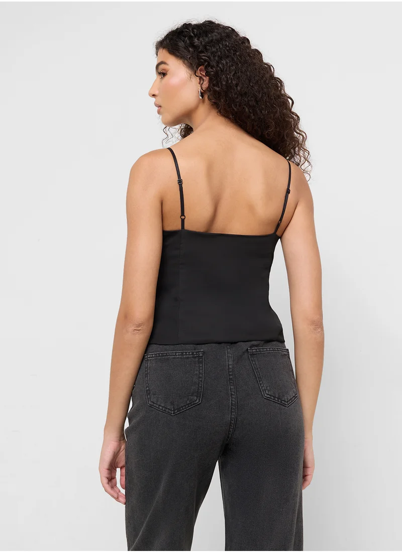 Ginger Lace Detail Cami Top