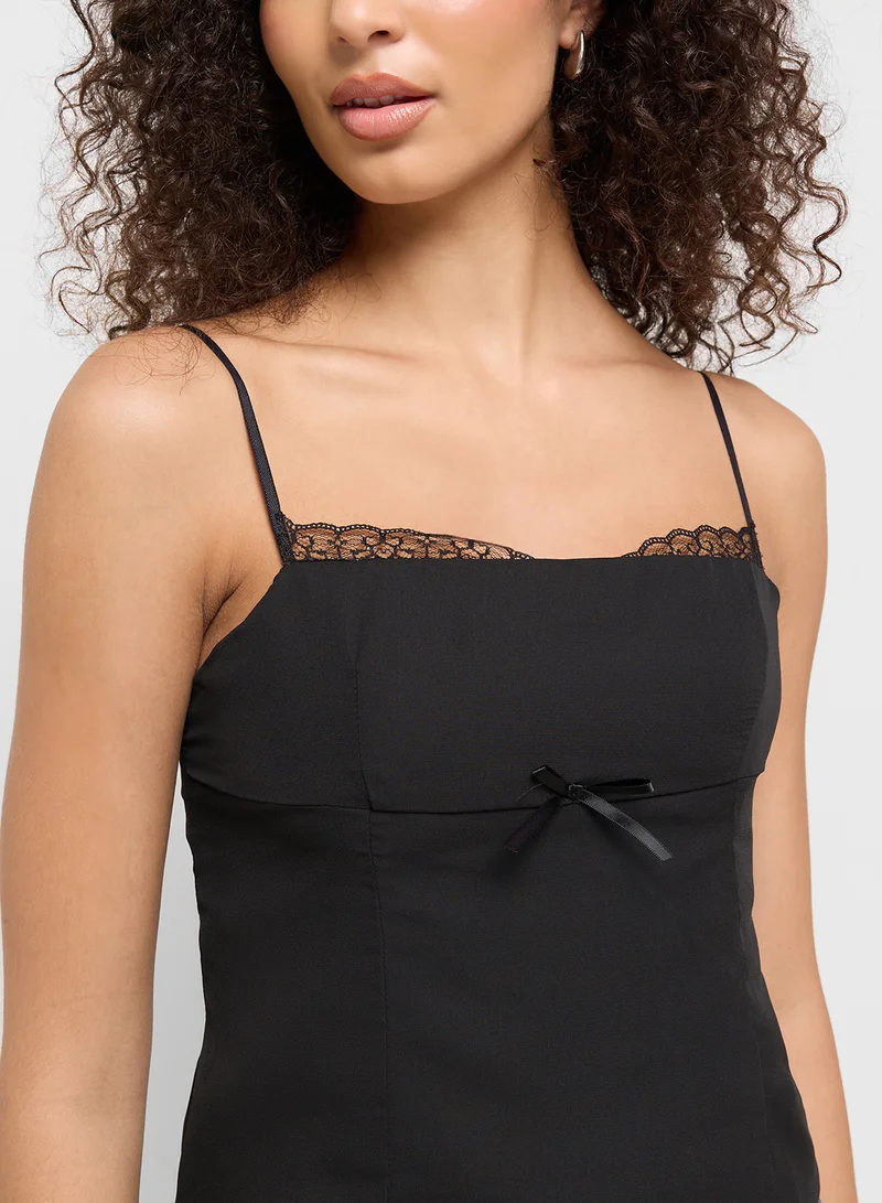 Ginger Lace Detail Cami Top