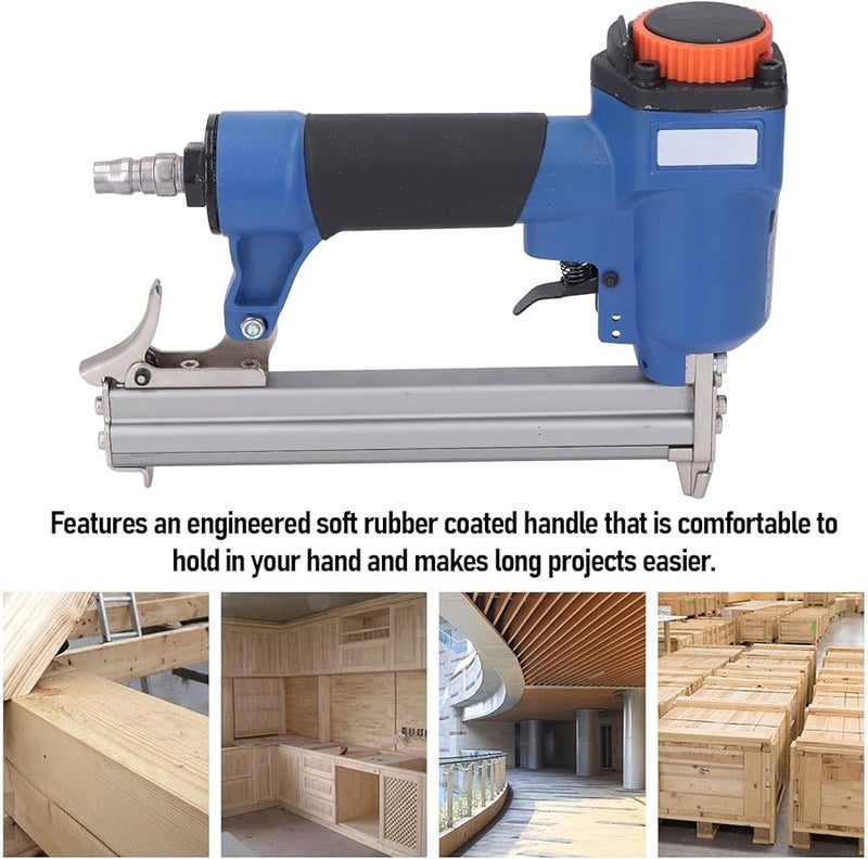 Aluminum Alloy Pneumatic Brad Nailer 20 GA Lightweight For Cabinets Ceiling Repair - Image 3