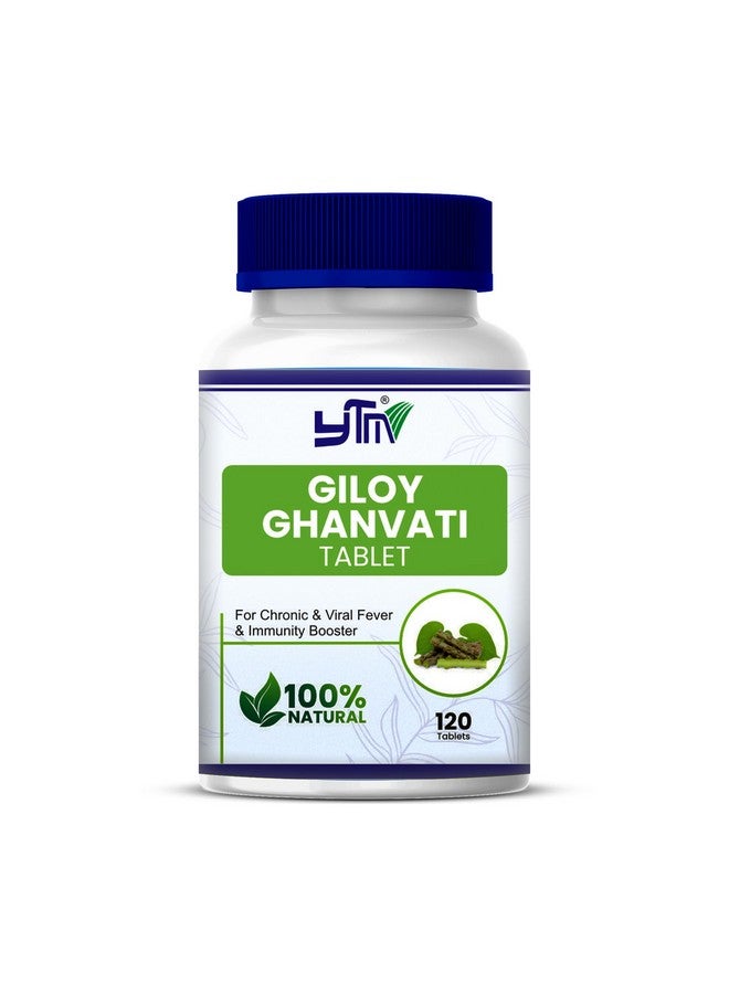 YTM Giloy Ghanvati | Immunity Booster & Fever Relief Tablets - Image 1