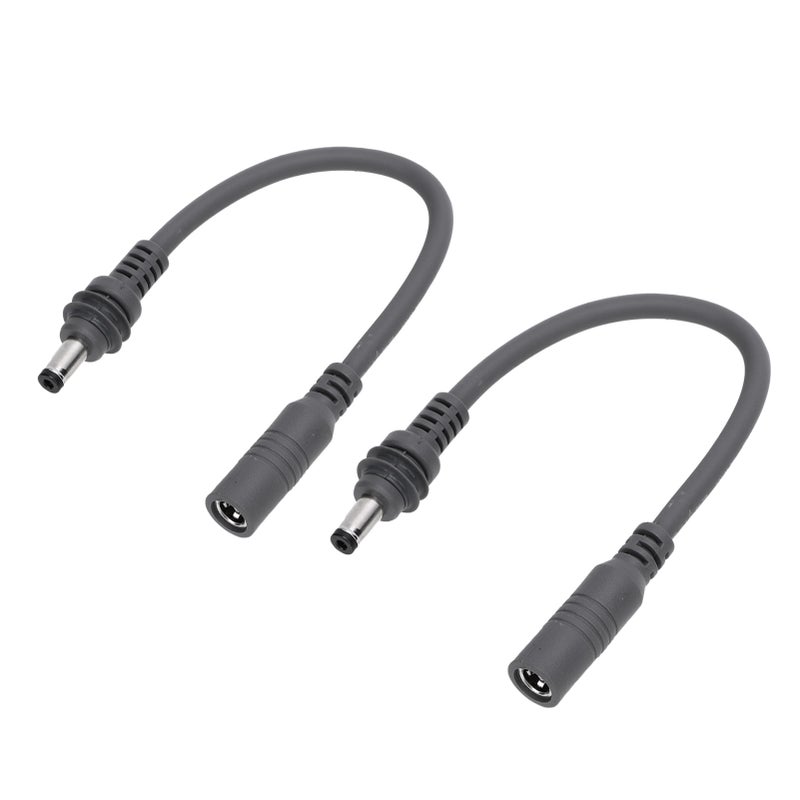 2PCS DC Adapter Cable Fit for Mini Dish Satellite Device Male to Female Power Extension Cord Support 5A 100W 20cm 0.66ft - Image 3