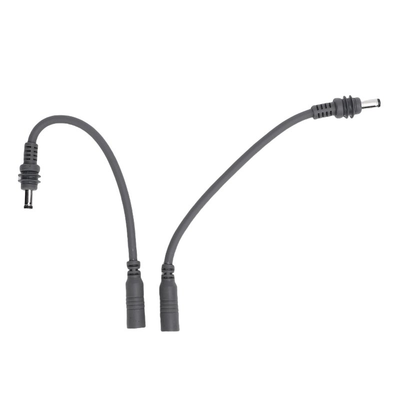 2PCS DC Adapter Cable Fit for Mini Dish Satellite Device Male to Female Power Extension Cord Support 5A 100W 20cm 0.66ft - Image 2