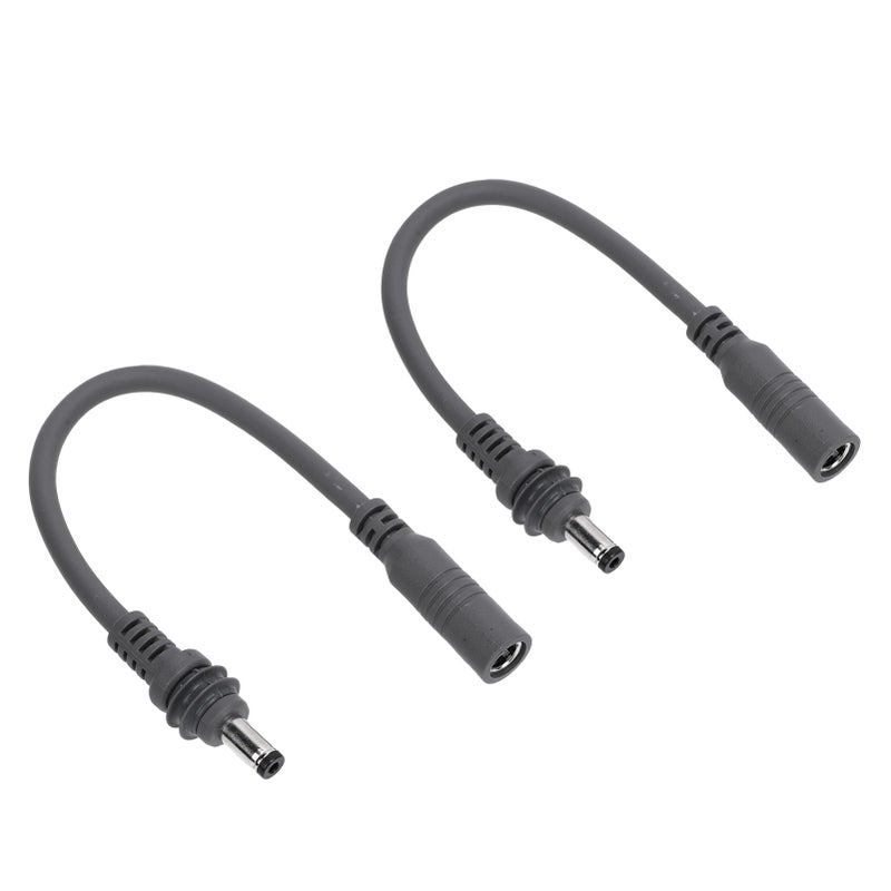 2PCS DC Adapter Cable Fit for Mini Dish Satellite Device Male to Female Power Extension Cord Support 5A 100W 20cm 0.66ft - Image 4