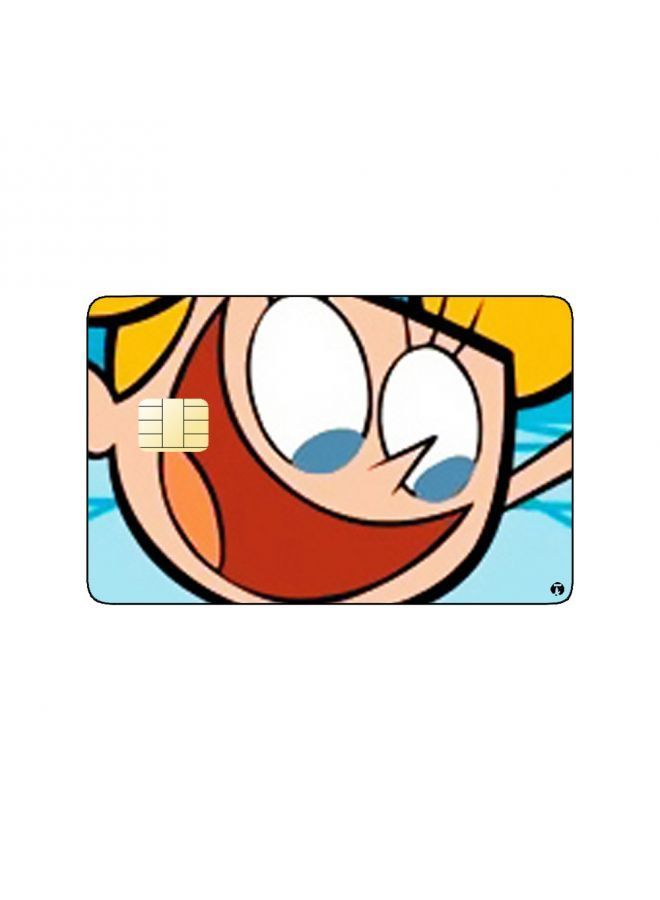 RKN ملصق بطاقة بنكية مطبوع - أنيميشن ديكستر وديدي من مختبر ديكستر بواسطة كارتون نتورك - Image 2