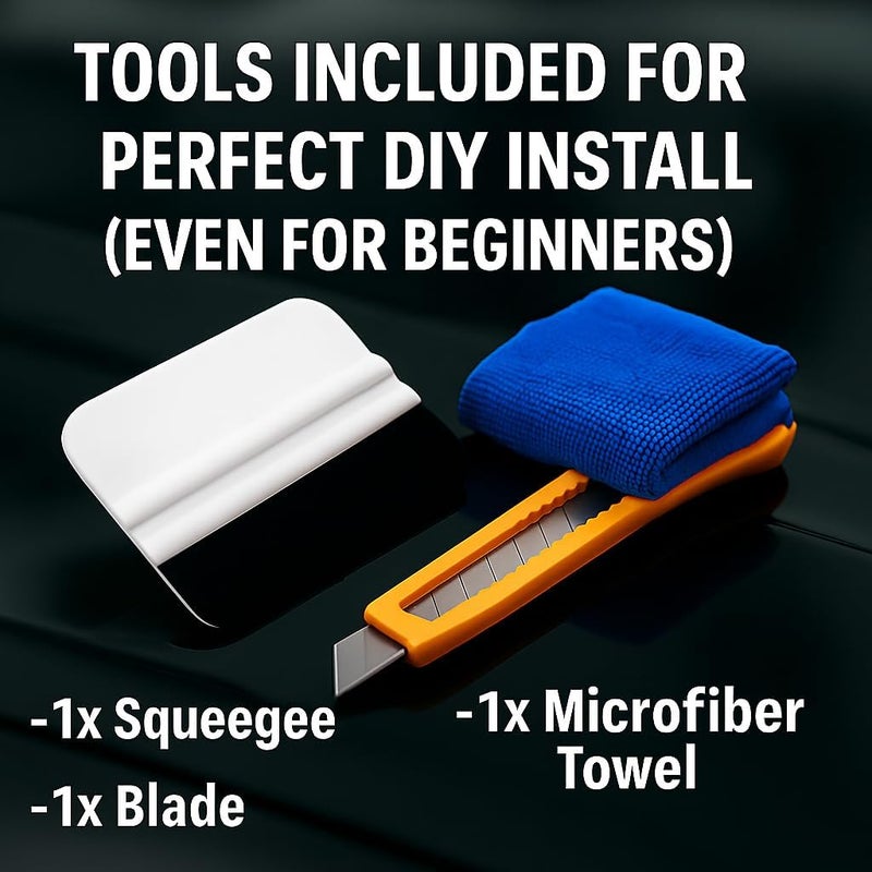 BOGAR TECH DESIGNS Chrome Delete Overlay Cover Replacement for Cadillac Escalade (Gloss Black, Lower Sides 2021+) - Image 5