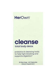 Her Own Her Own, Cleanse, 60 Capsules  - Image 1
