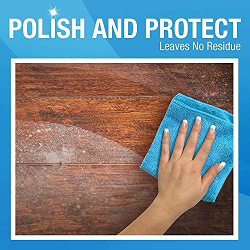 MiracleWipes for Wood Surfaces, Remove Dirt and Grime Buildup, Clean, Protect, and Polish Cabinets, Furniture, and Wood Floors, Great for Kitchen and Bathroom Cleaning Support - 30 Count - Image 2