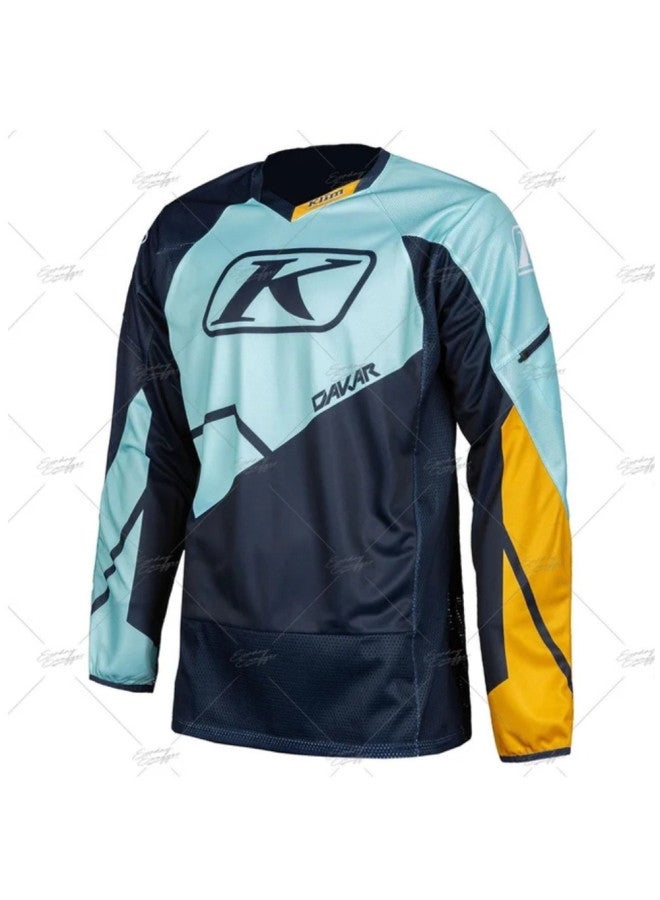 Off-road Long Sleeve T-shirt Men's Summer Bicycle Sweatshirts Mountain Downhill Clothes Loose Sun Protection Breathable Clothing