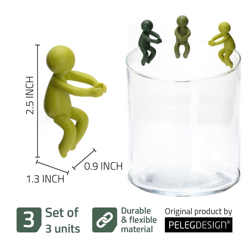 PELEG DESIGN Leafriend: Plant Propagation Buddy; Plant Support for Sprouts, Stems, Shoots, and Cuttings; 3 Cute Plant Supports for a Plant Propagation Station or an Indoor Garden; Plant Lover Gifts by Peleg Design - Image 5