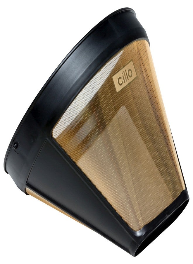 Frieling/Cilio #4 Cone Coffee Filter, 24 Karat Gold Plated - Image 2