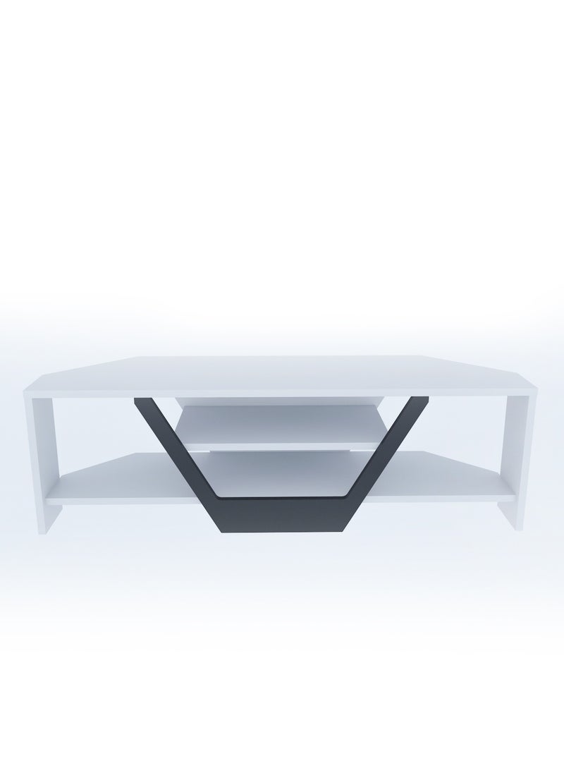 Decorotika Sares 120 cm Corner TV Unit for TVs up to 55"  - Image 2