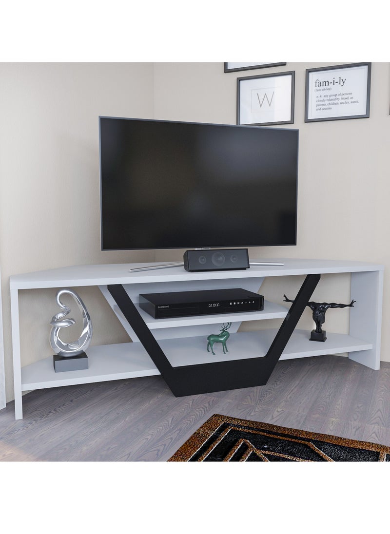 Decorotika Sares 120 cm Corner TV Unit for TVs up to 55"  - Image 4