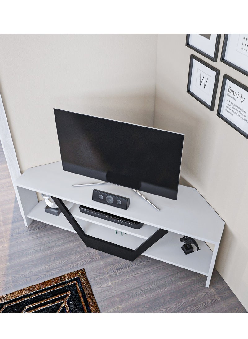 Decorotika Sares 120 cm Corner TV Unit for TVs up to 55"  - Image 5