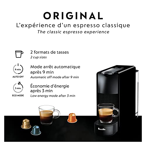 Breville Nespresso Essenza Mini Espresso Machine by Breville, Piano Black - Image 2