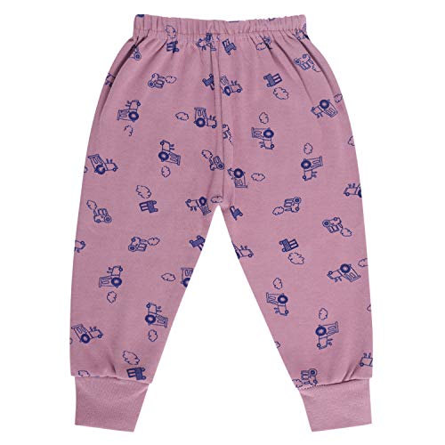 superminis Unisex Dark Colors Cotton Printed Pajama Set/Legging Bottom/Lowers For Toddlers/Kids, Multicolor (9-12 Months, Pack Of 6) Regular - Image 4
