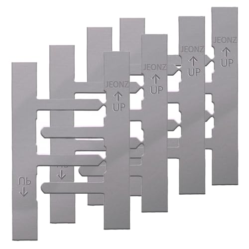 JEONZ 4Pcs Switch Box Support, Electrical Box Mounting Straps, Accessories for Use with Boxes with Plaster Ears - Image 1