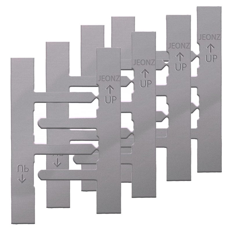 JEONZ 4Pcs Switch Box Support, Electrical Box Mounting Straps, Accessories for Use with Boxes with Plaster Ears - Image 2
