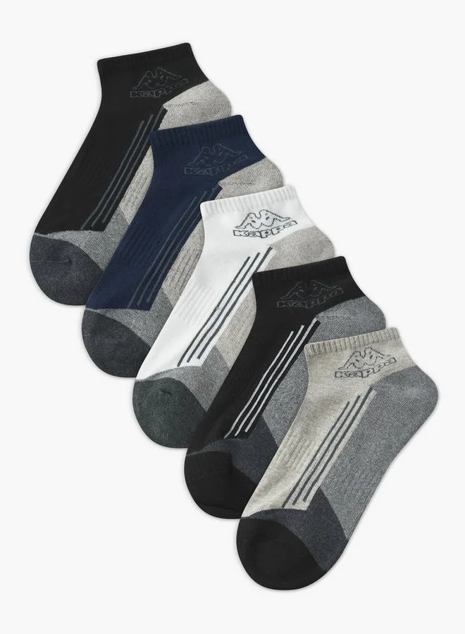 Kappa Men Socks Ankle Length - Set of 5