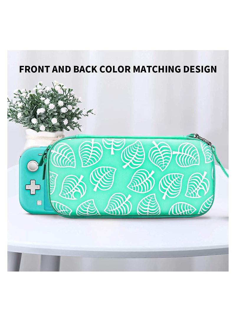 KASTWAVE Switch Lite Carrying case-Newest Animal Crossing Turquoise Sires Hardshell Pouch Bag for Nintendo Switch Lite Console & Accessories with 8 Game Cartridges - Image 5